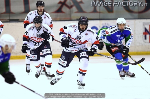 2019-12-14 Hockey Milano Bears-Chiavenna 1469 Andrea Lodolo